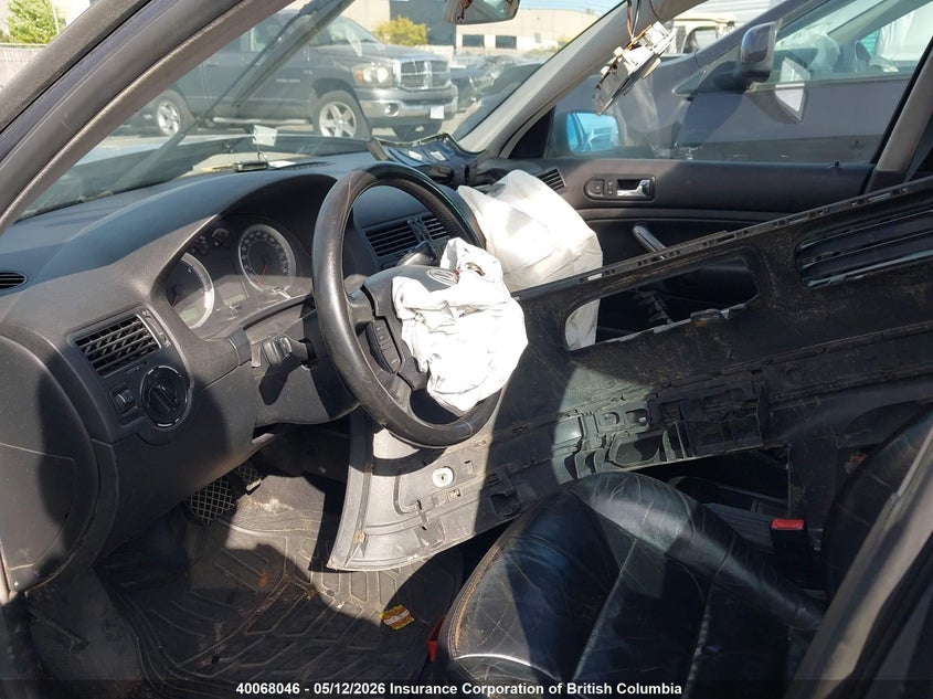 2005 VOLKSWAGEN JETTA SEDAN 1.9L I-4 DI, TURBO, 100HP