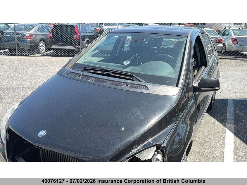 Vin: wddfh3eb1bj699110, lot: 30092265, mercedes-benz b 200 turbo 20112