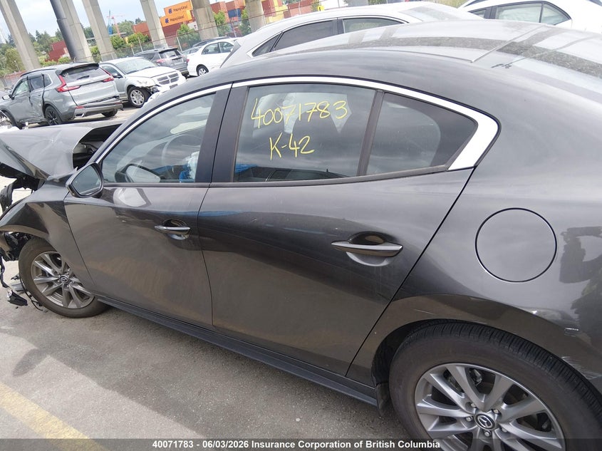 2024 MAZDA 3 SEDAN 2.5L I-4 DI, DOHC, VVT, 191HP