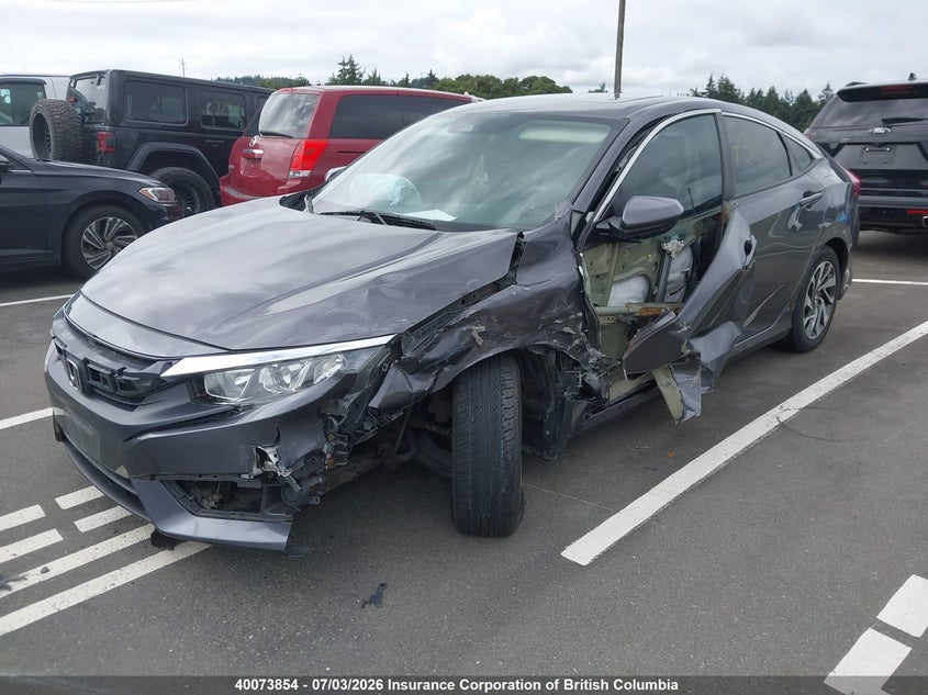 2018 HONDA CIVIC SEDAN 2.0L I-4 DOHC, VVT, 158HP