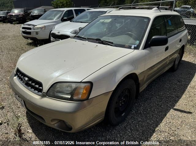2003 SUBARU LEGACY WAGON 2.5L H4 FI SOHC 16V F4