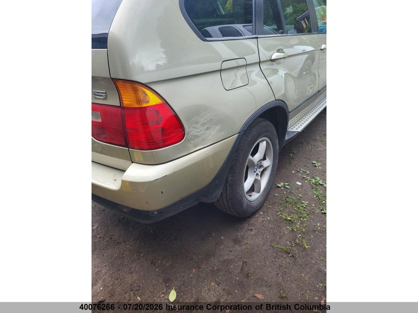 2003 BMW X5 VIN: 5UXFA535X3LV93203 Lot: 40076266