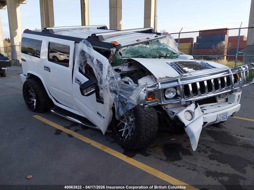 2008 HUMMER H2 SPORT UTILITY VEHICLE 6.2L V-8 VVT, 393HP