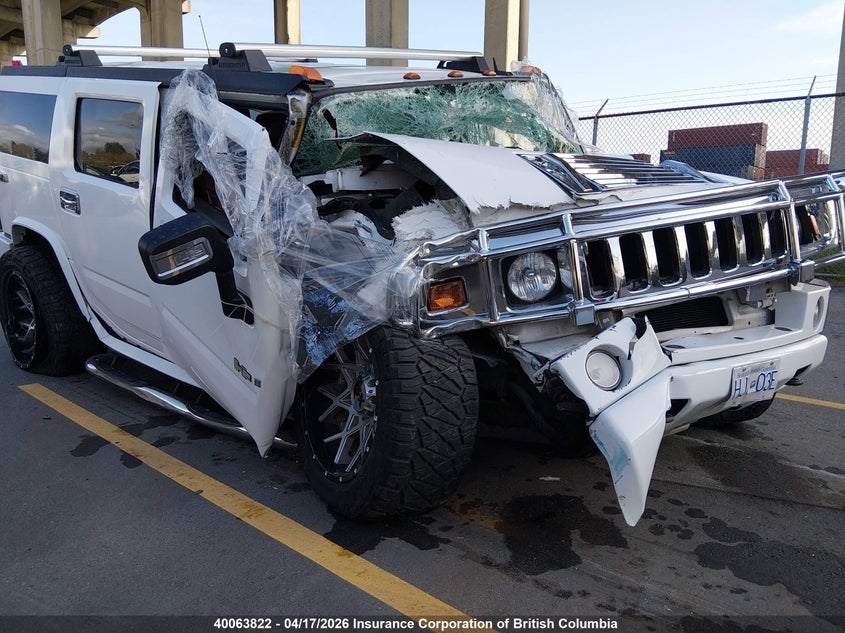 2008 HUMMER H2 SPORT UTILITY VEHICLE 6.2L V-8 VVT, 393HP