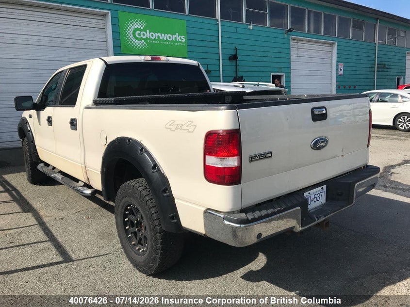 2008 FORD F150 COUPE 5.4L V-8 VVT, 300HP