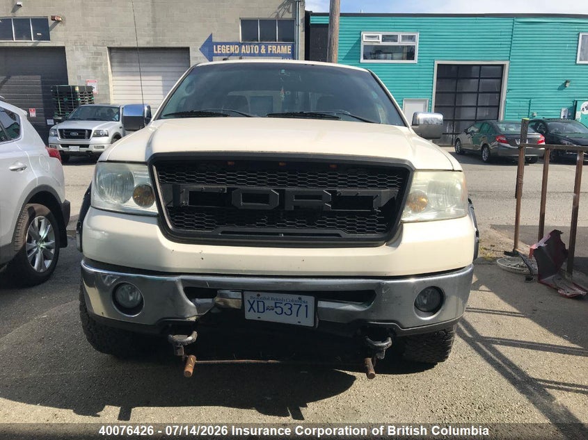 2008 FORD F150 COUPE 5.4L V-8 VVT, 300HP