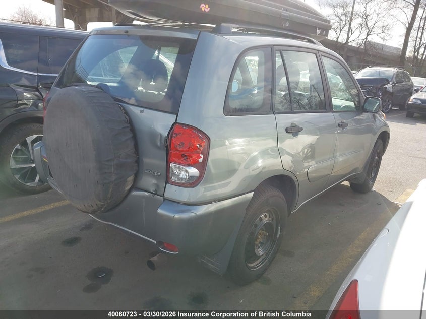 2004 TOYOTA RAV4 SPORT UTILITY VEHICLE 2.4L I-4 DOHC, VVT, 161HP