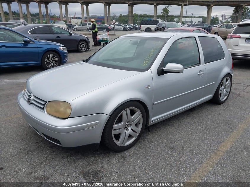 2003 VOLKSWAGEN GOLF HATCHBACK 1.8L I4 FI DOHC F