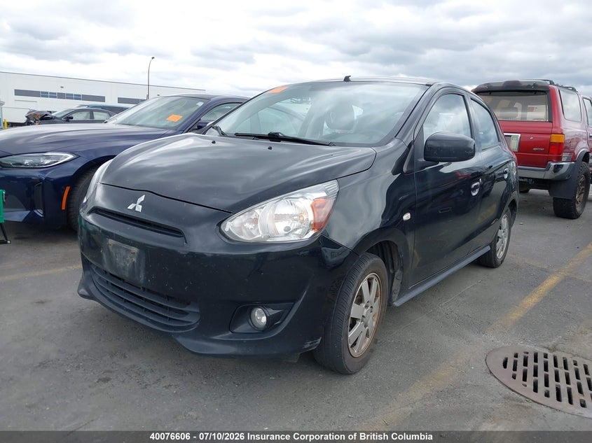 2014 Mitsubishi Mirage, Удар сзади, IAAI, VIN ML32A4HJ5EH016524 — фото 2