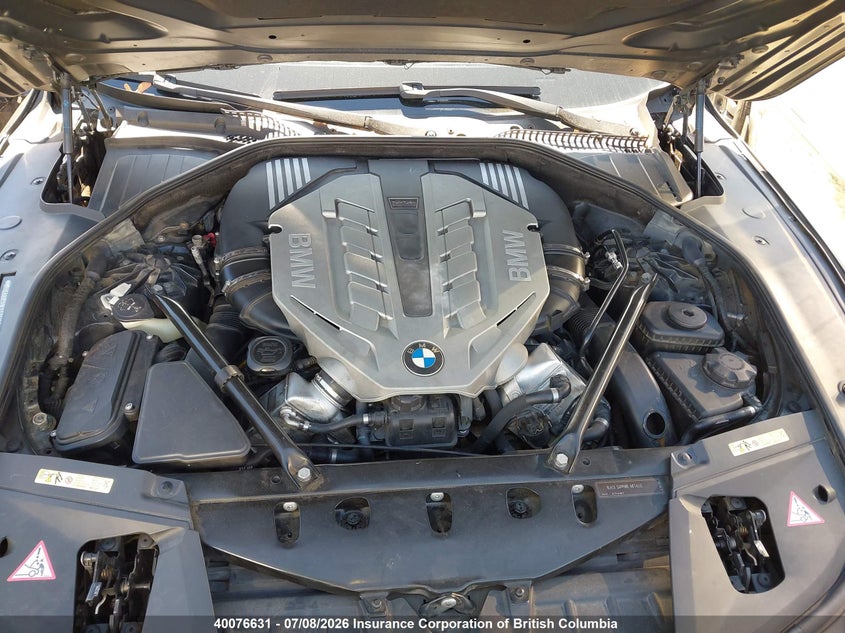 2009 BMW 7ER SEDAN 4.4L V-8 DI, DOHC, VVT, TURBO, 400HP
