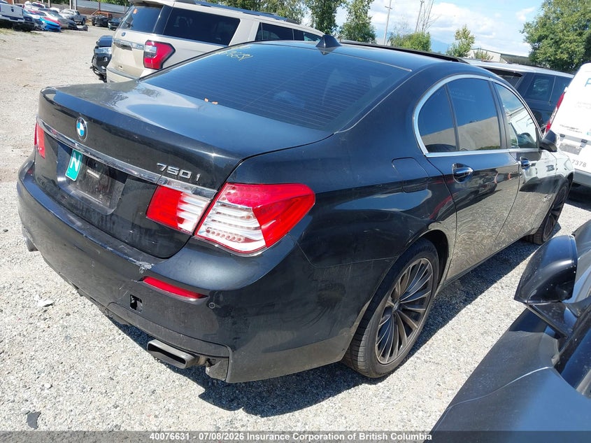 2009 BMW 7ER SEDAN 4.4L V-8 DI, DOHC, VVT, TURBO, 400HP