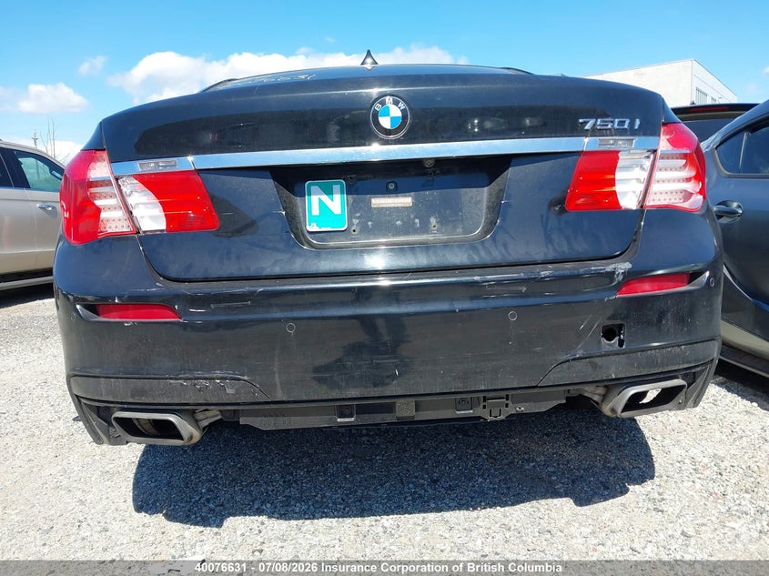 2009 BMW 7ER SEDAN 4.4L V-8 DI, DOHC, VVT, TURBO, 400HP