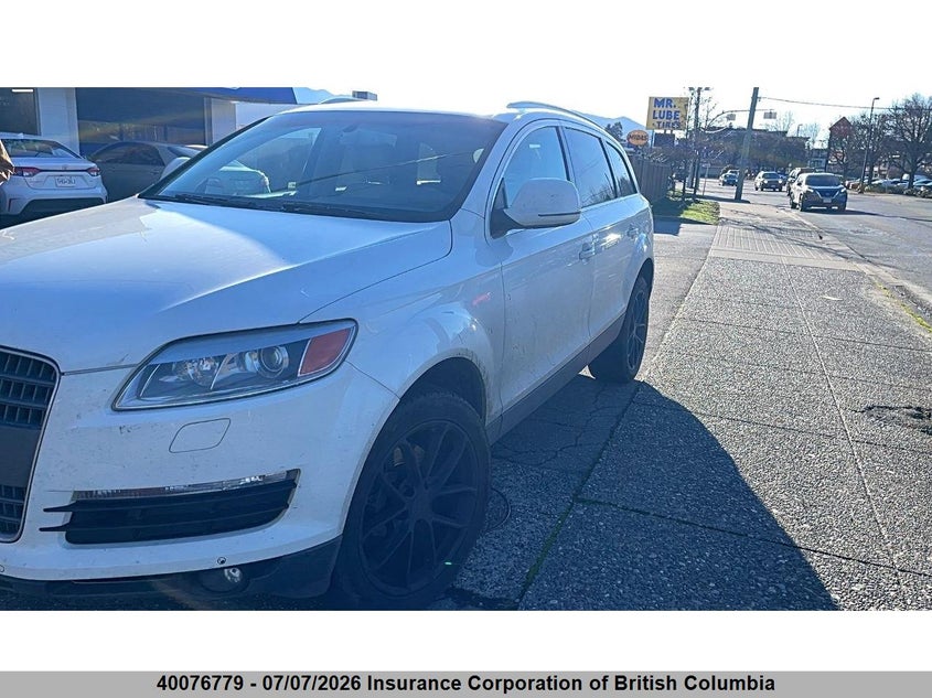 2008 Audi Q7, Right Front, IAAI, VIN WA1BY64L38D043108 — photo 2