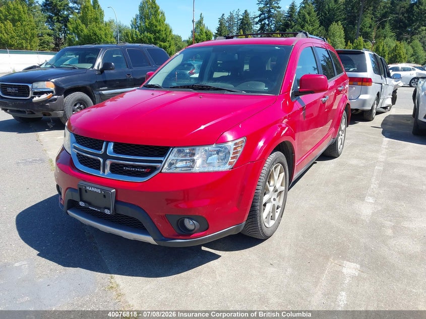 2013 Dodge Journey, Удар сзади, IAAI, VIN 3C4PDDFG1DT610867 — фото 2