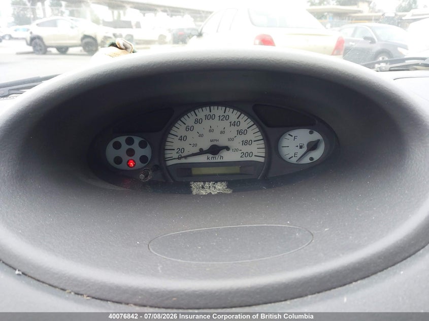2002 TOYOTA ECHO SEDAN 1.5L I4 FI 16V F4