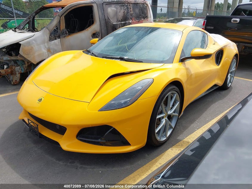 2024 LOTUS EMIRA COUPE 3.5L V-6 DOHC, VVT, SUPERCHARGER, 400HP
