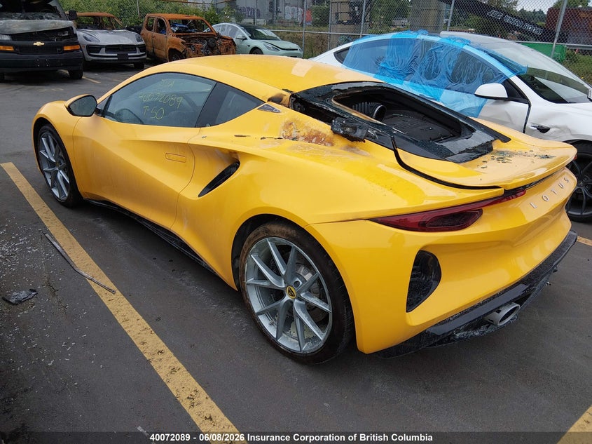 2024 LOTUS EMIRA COUPE 3.5L V-6 DOHC, VVT, SUPERCHARGER, 400HP