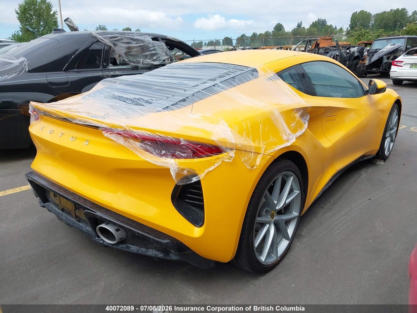 2024 LOTUS EMIRA COUPE 3.5L V-6 DOHC, VVT, SUPERCHARGER, 400HP