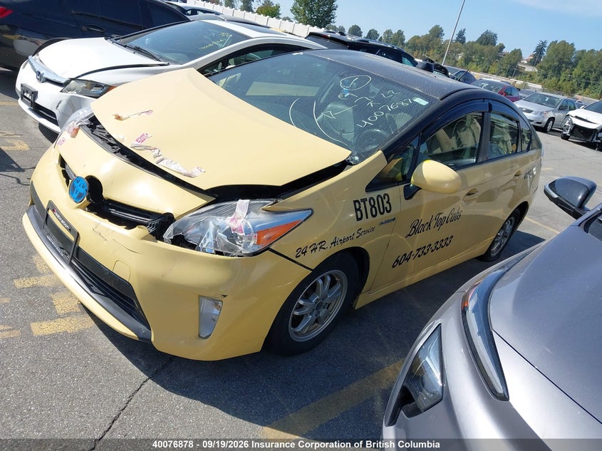 Vin: jtdkn3du3f0435354, lot: 30093169, toyota prius 20152