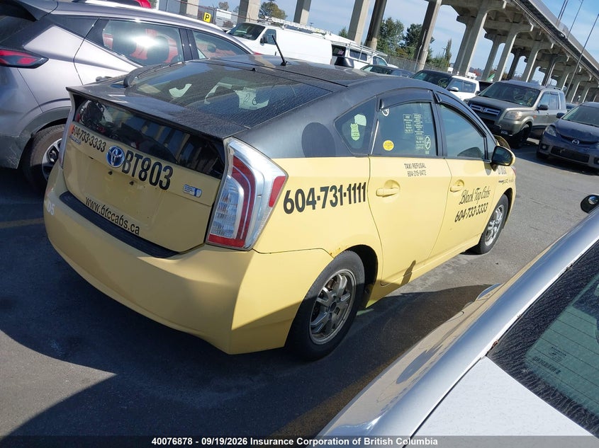 Vin: jtdkn3du3f0435354, lot: 30093169, toyota prius 20154