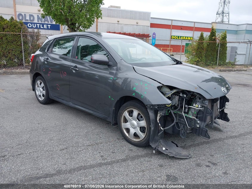 2010 TOYOTA MATRIX SEDAN 2.4L I-4 DOHC, VVT, 158HP