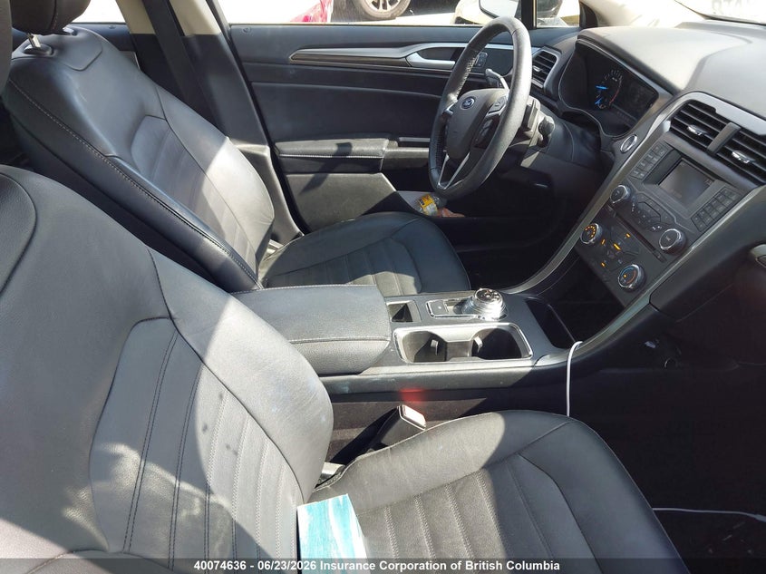 2017 FORD FUSION SEDAN 2.0L I-4 DI, DOHC, VVT, TURBO, 231HP