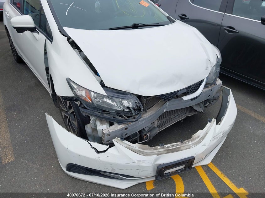 2014 Honda Civic Lx VIN: 2HGFB2F57EH019085 Lot: 40070672