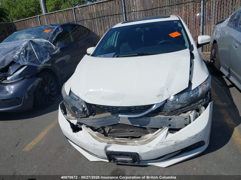 2014 Honda Civic Lx VIN: 2HGFB2F57EH019085 Lot: 40070672