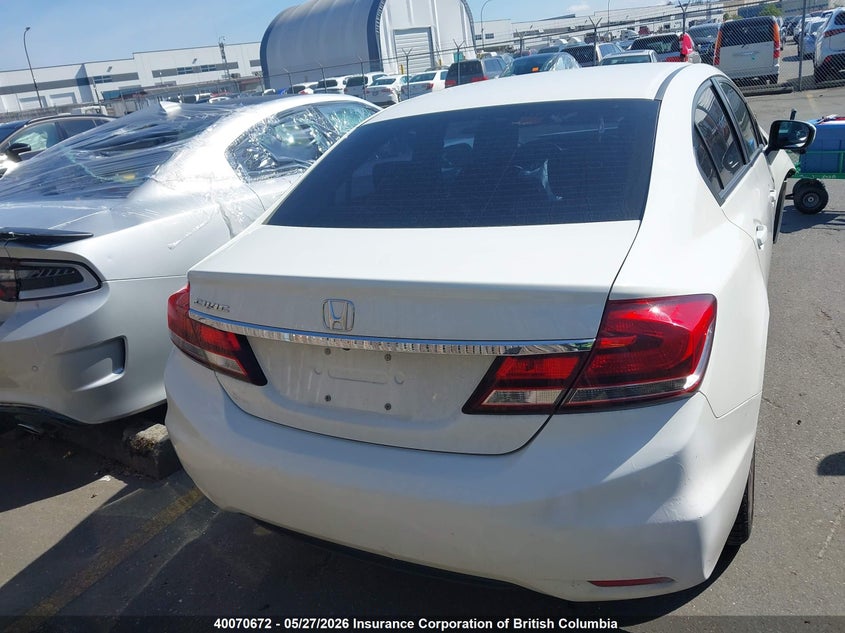 2014 Honda Civic Lx VIN: 2HGFB2F57EH019085 Lot: 40070672