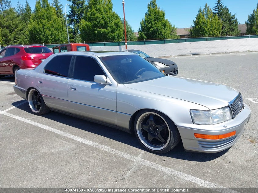 1991 LEXUS LS SEDAN 4.0L V8 FI DOHC 24V F