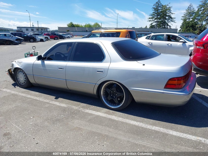 1991 LEXUS LS SEDAN 4.0L V8 FI DOHC 24V F