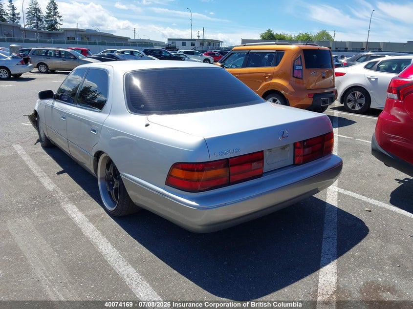1991 LEXUS LS SEDAN 4.0L V8 FI DOHC 24V F