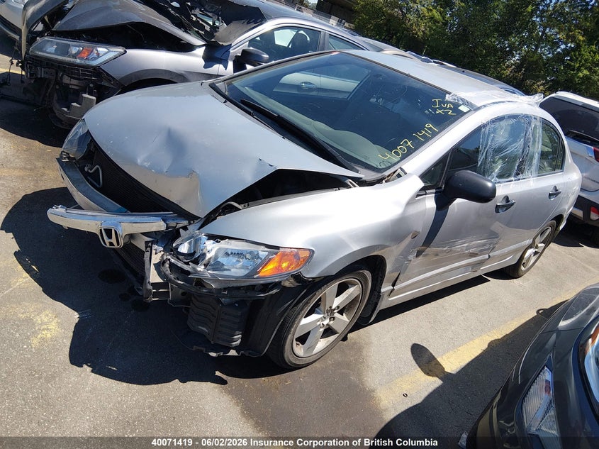 2007 HONDA CIVIC SEDAN 1.8L I-4 VVT, 140HP
