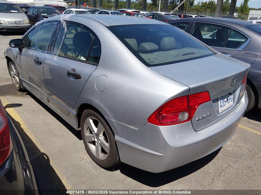 2007 HONDA CIVIC SEDAN 1.8L I-4 VVT, 140HP