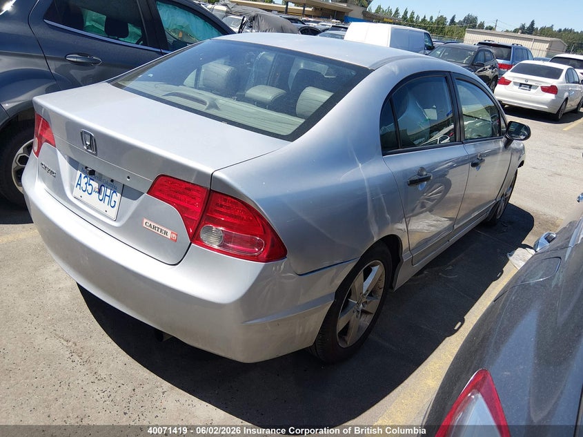 2007 HONDA CIVIC SEDAN 1.8L I-4 VVT, 140HP