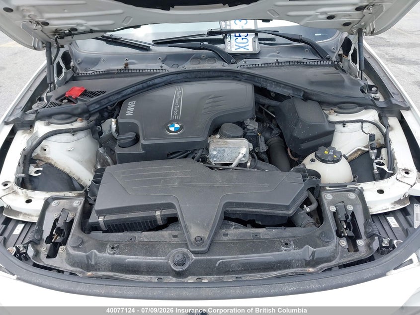 2015 BMW 3ER SEDAN 2.0L I-4 DI, DOHC, VVT, TURBO, 181HP