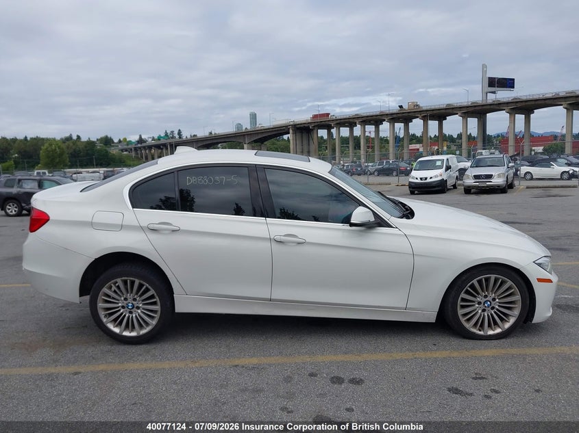 2015 BMW 3ER SEDAN 2.0L I-4 DI, DOHC, VVT, TURBO, 181HP