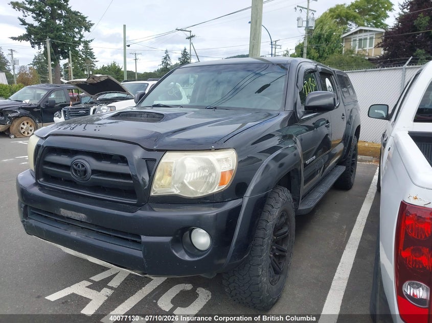 2007 Toyota Tacoma Double Cab, Удар сзади, IAAI, VIN 5TELU42N77Z404957 — фото 2