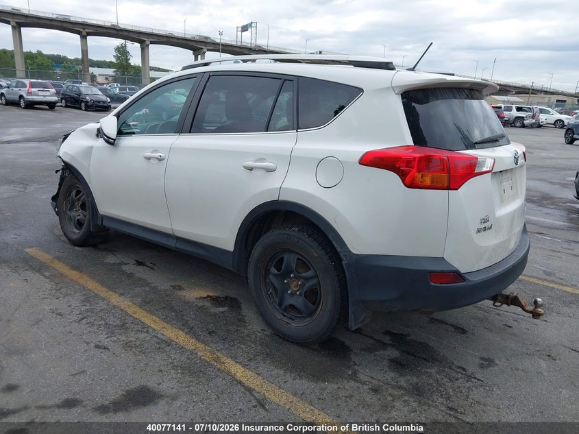 2015 TOYOTA RAV 4 SPORT UTILITY VEHICLE 2.5L I-4 DOHC, VVT, 176HP