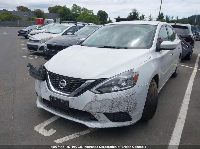 2017 Nissan Sentra, Right Front, IAAI, VIN 3N1AB7AP1HL635832 — photo 2