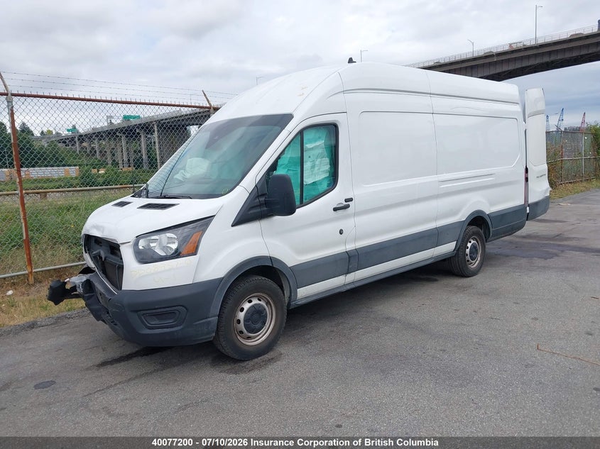 2021 Ford Transit, Front, IAAI, VIN 1FTBR3X8XMKA27437 — photo 2