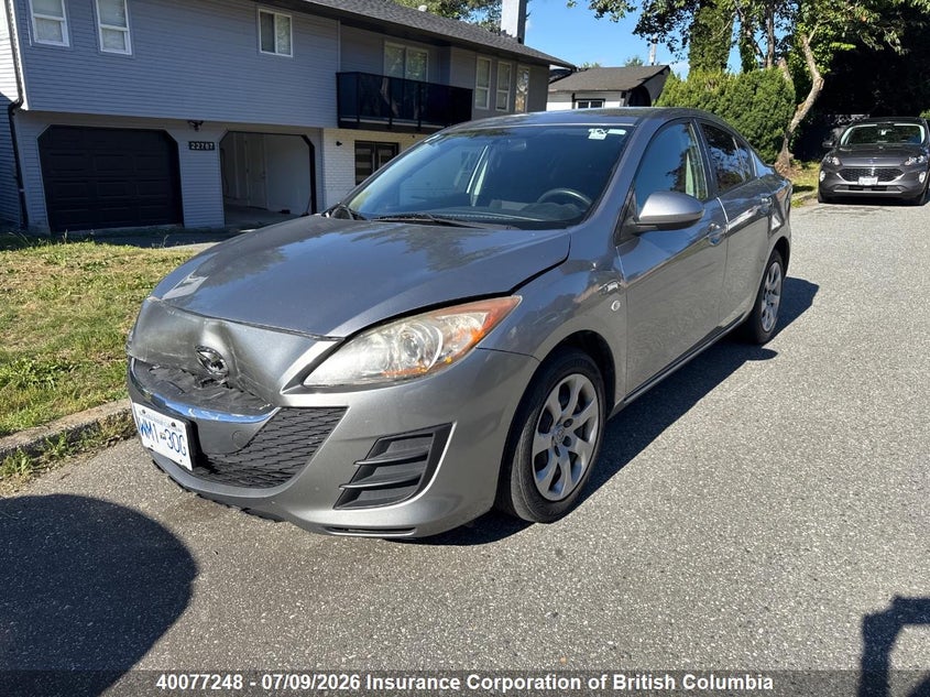 Vin: jm1bl1sf8a1220604, lot: 30093605, mazda 3 i 20102