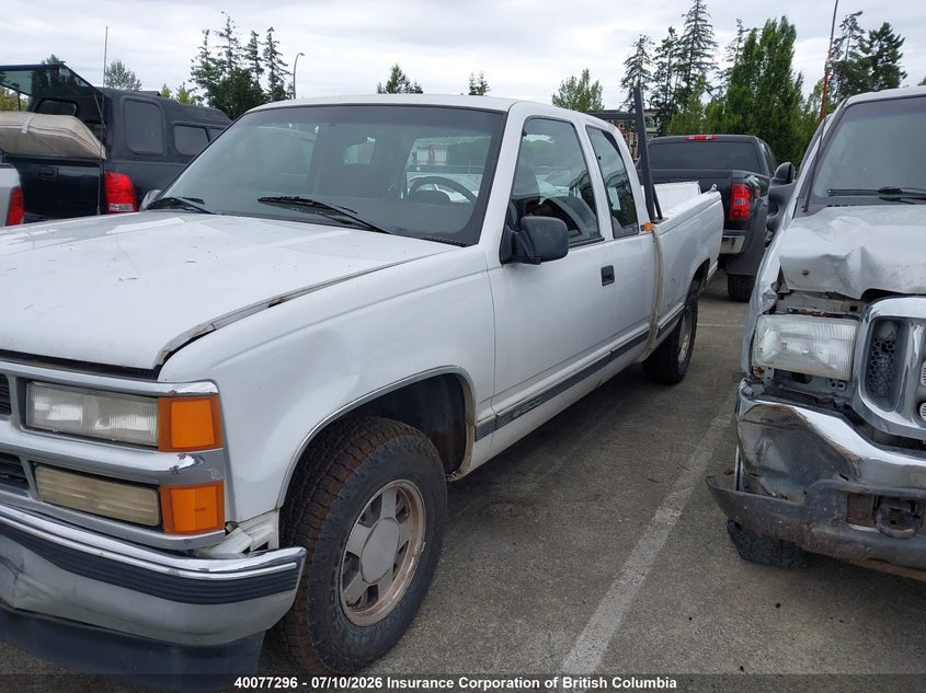1998 CHEVROLET SIERRA PICKUP 5.0L V8 FI OHV F