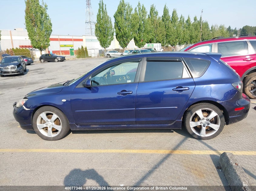2005 Mazda 3 Hatchback VIN: JM1BK143951317077 Lot: 40077346