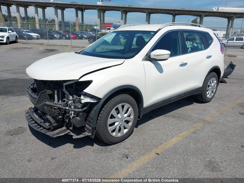 Vin: 5n1at2mtxfc845050, lot: 30093752, nissan rogue 20152
