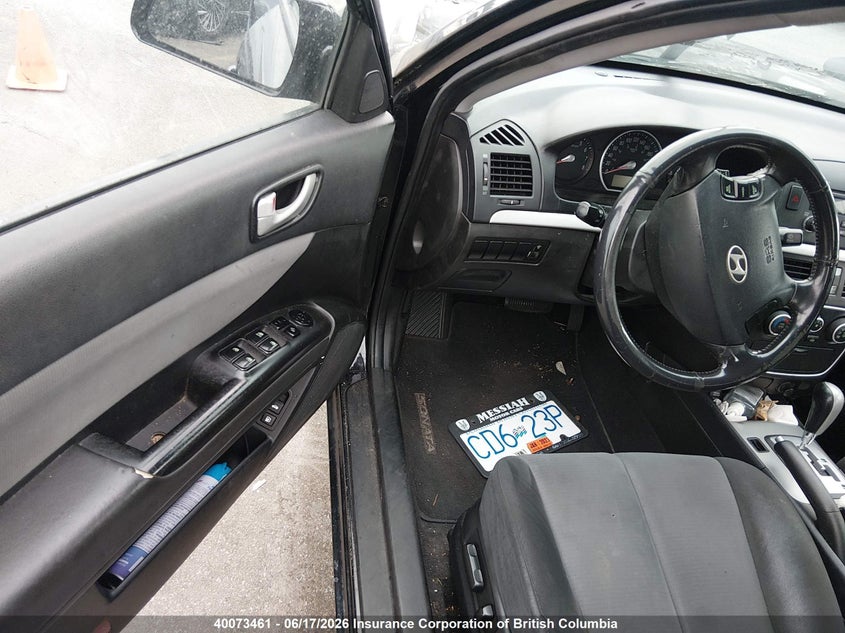 2008 Hyundai Sonata Gls VIN: 5NPET46C98H375728 Lot: 40073461