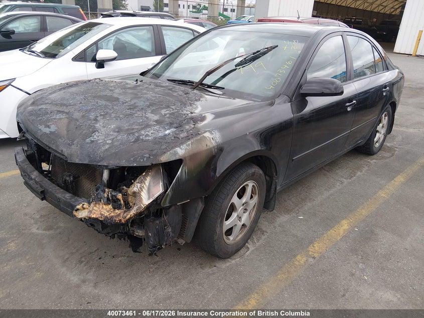 2008 Hyundai Sonata Gls VIN: 5NPET46C98H375728 Lot: 40073461
