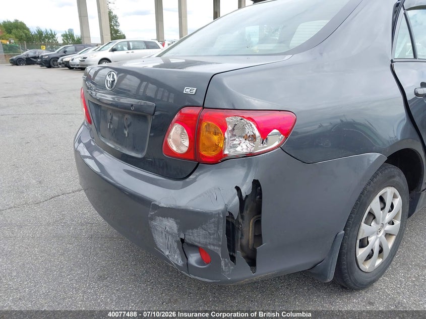 2009 TOYOTA COROLLA SEDAN 1.8L I4 FI DOHC 16V NF4