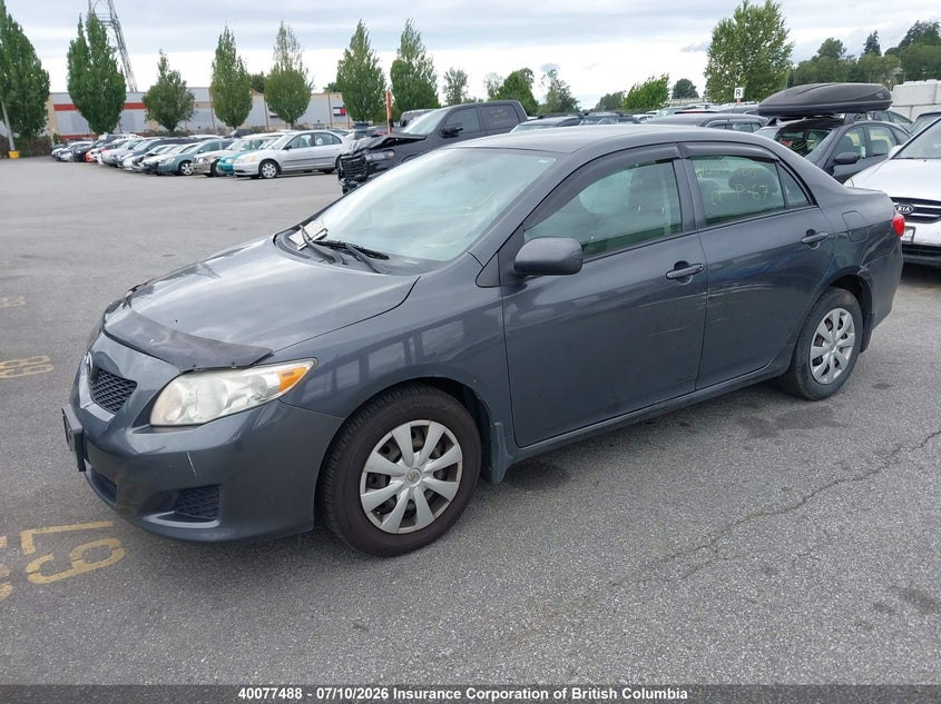 2009 TOYOTA COROLLA SEDAN 1.8L I4 FI DOHC 16V NF4