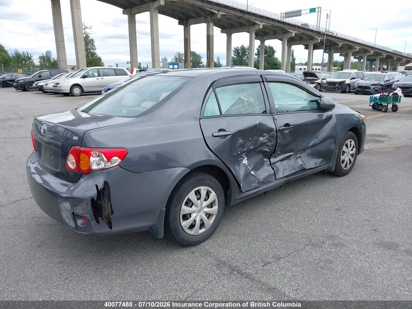 2009 TOYOTA COROLLA SEDAN 1.8L I4 FI DOHC 16V NF4